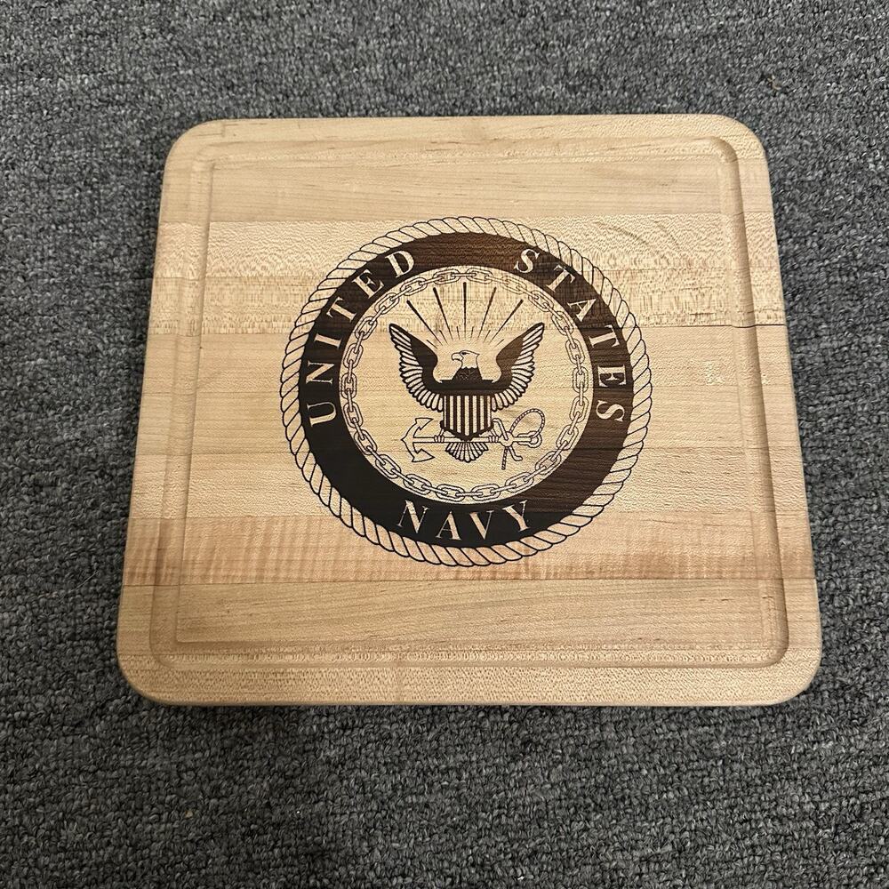 Longaberger United States Navy Charcuterie Cutting Board